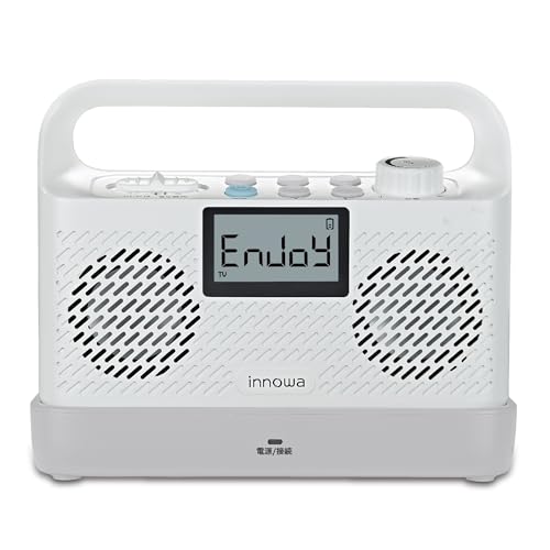 Amazon.co.jp: innowa お手元テレビ用スピーカー（ラジオ付き